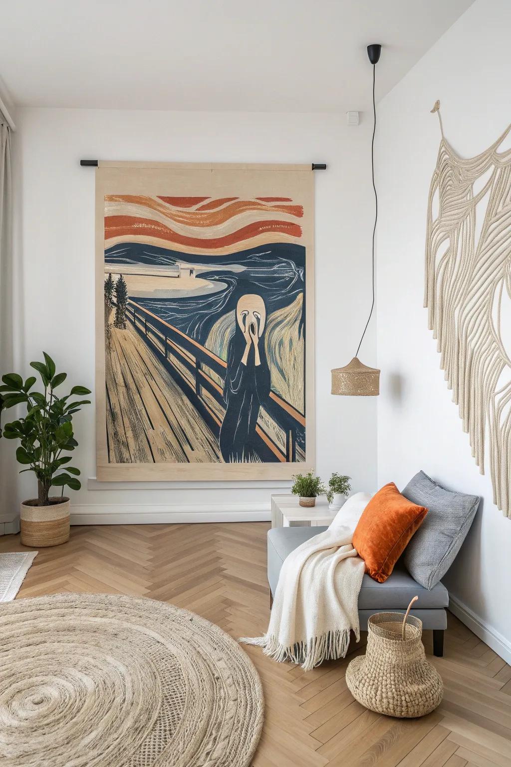 Elevate your area through a Specter-influenced wall art that imparts a sensation of contemporary art gallery aesthetics to your dwelling.