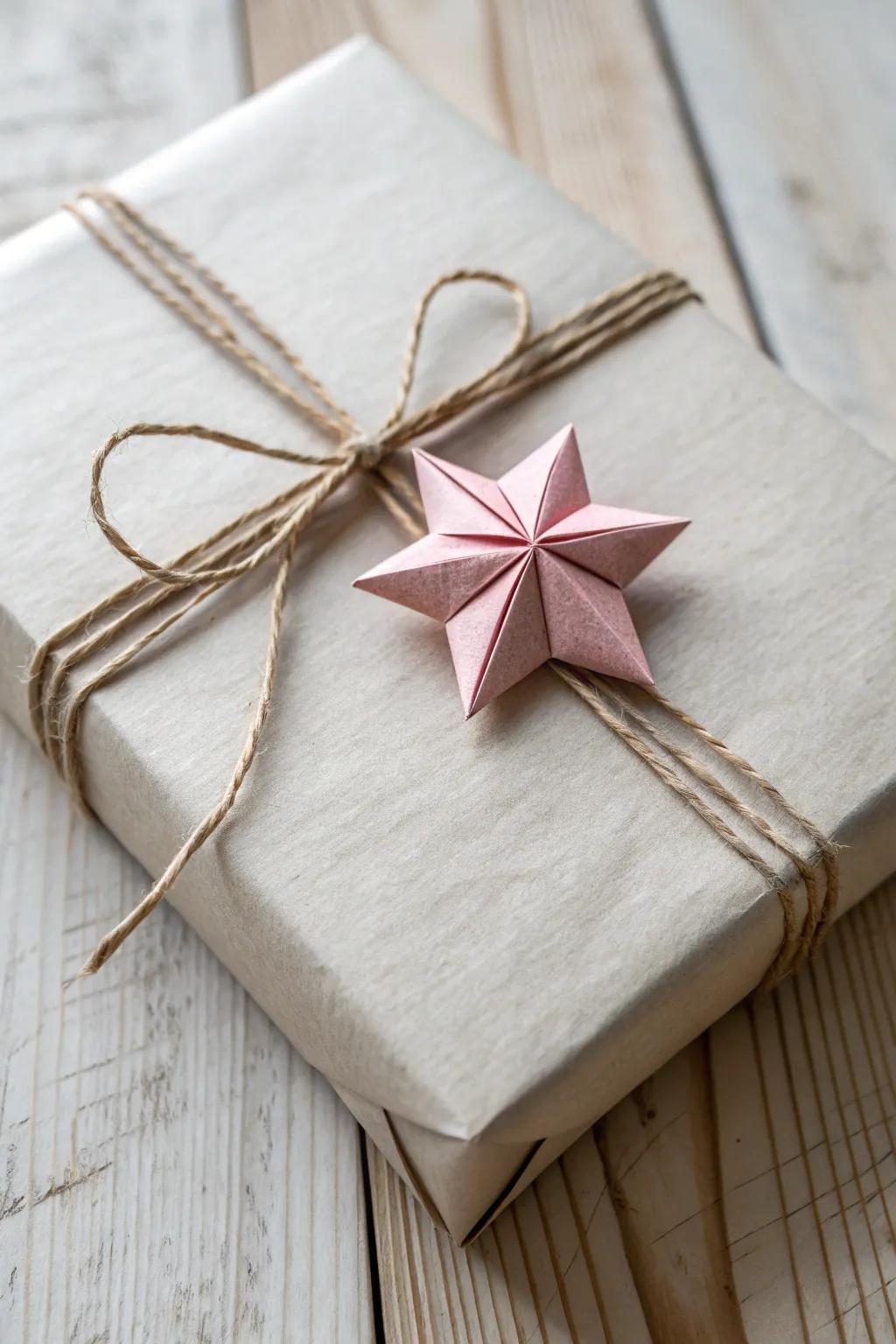 Enhance your Secret Santa offering through artisanal paper art embellishments, encapsulating the essence of simplicity and intrinsic splendor.