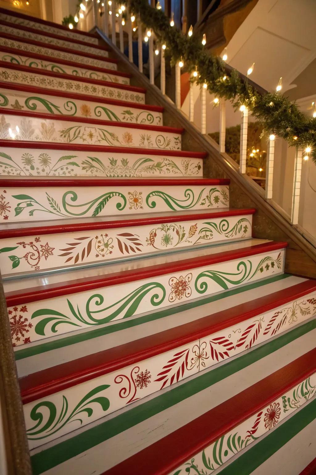 Step into the holidays with artistic elegance and celebratory sparkle.