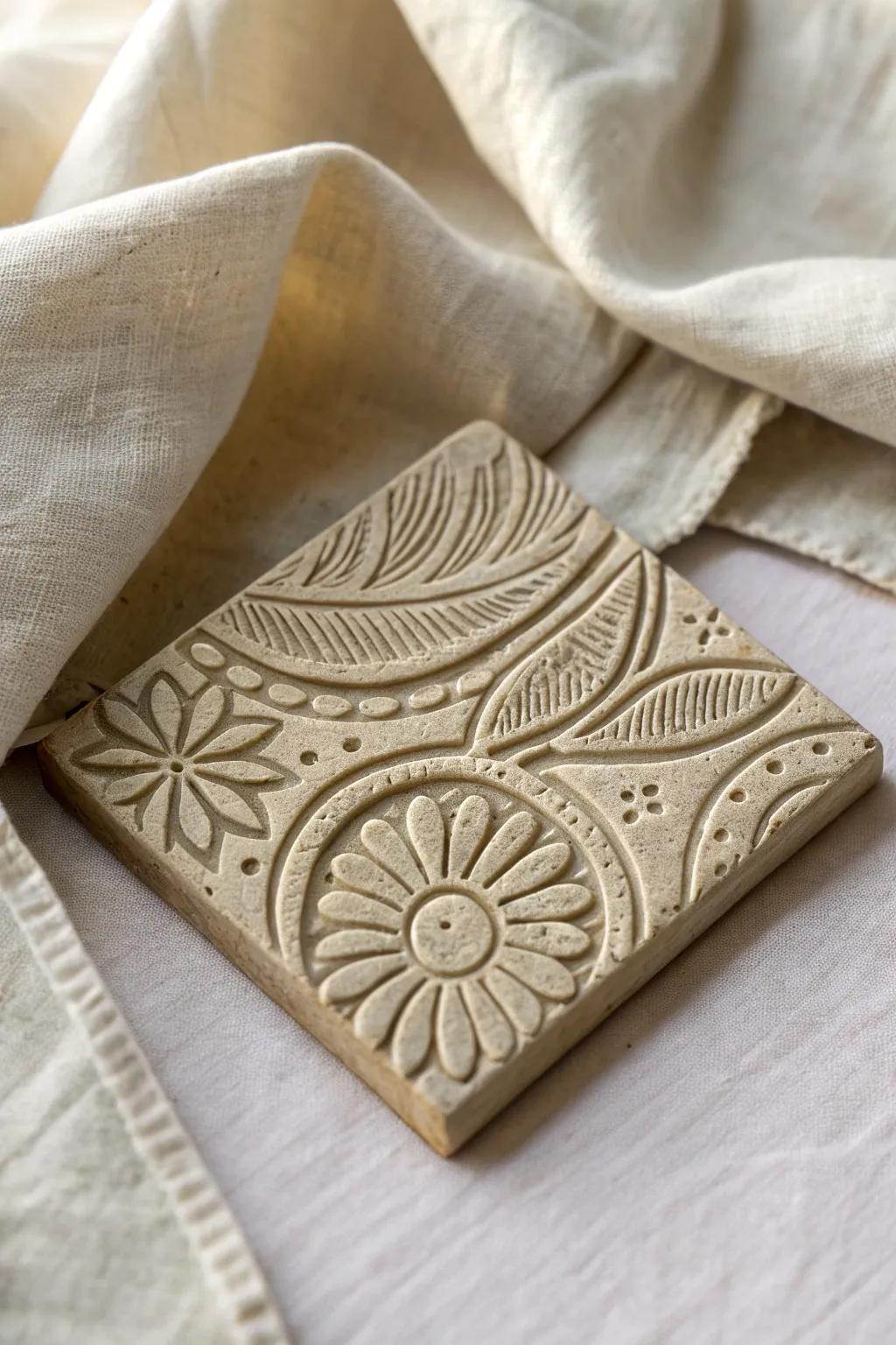 Embrace the allure of handcrafted clay designs – straightforwardness converges with artistry in each block.
