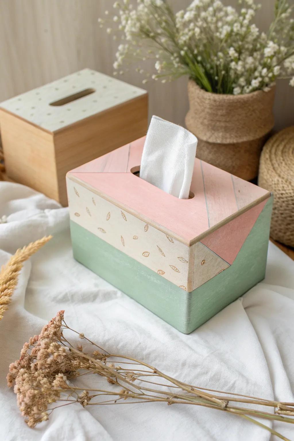 Transform your dwelling space using this enchanting, handcrafted timber tissue box—where straightforwardness encounters fancifulness.