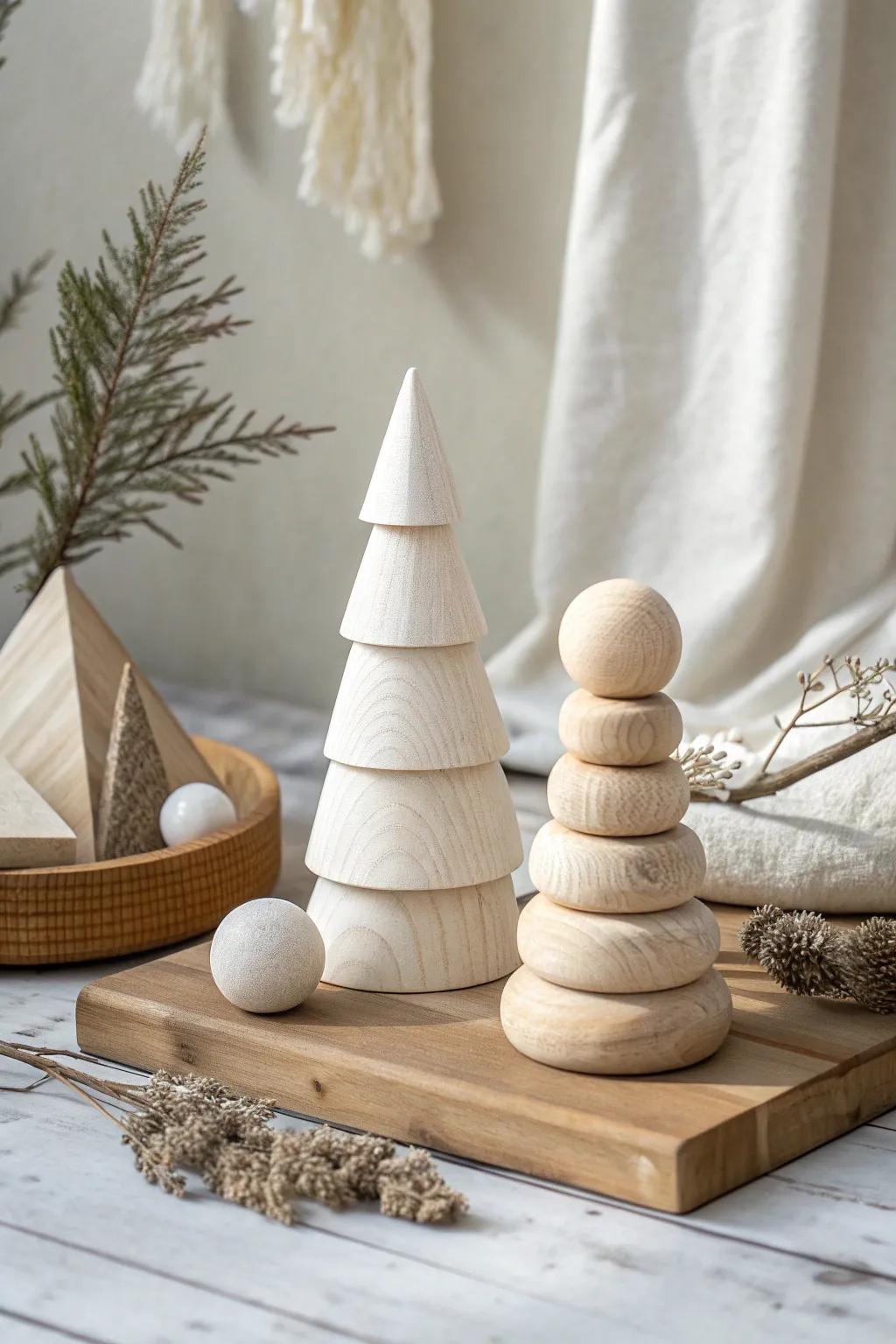 Explore the nuances of dimension through layered forms, where purity resonates with elegance.