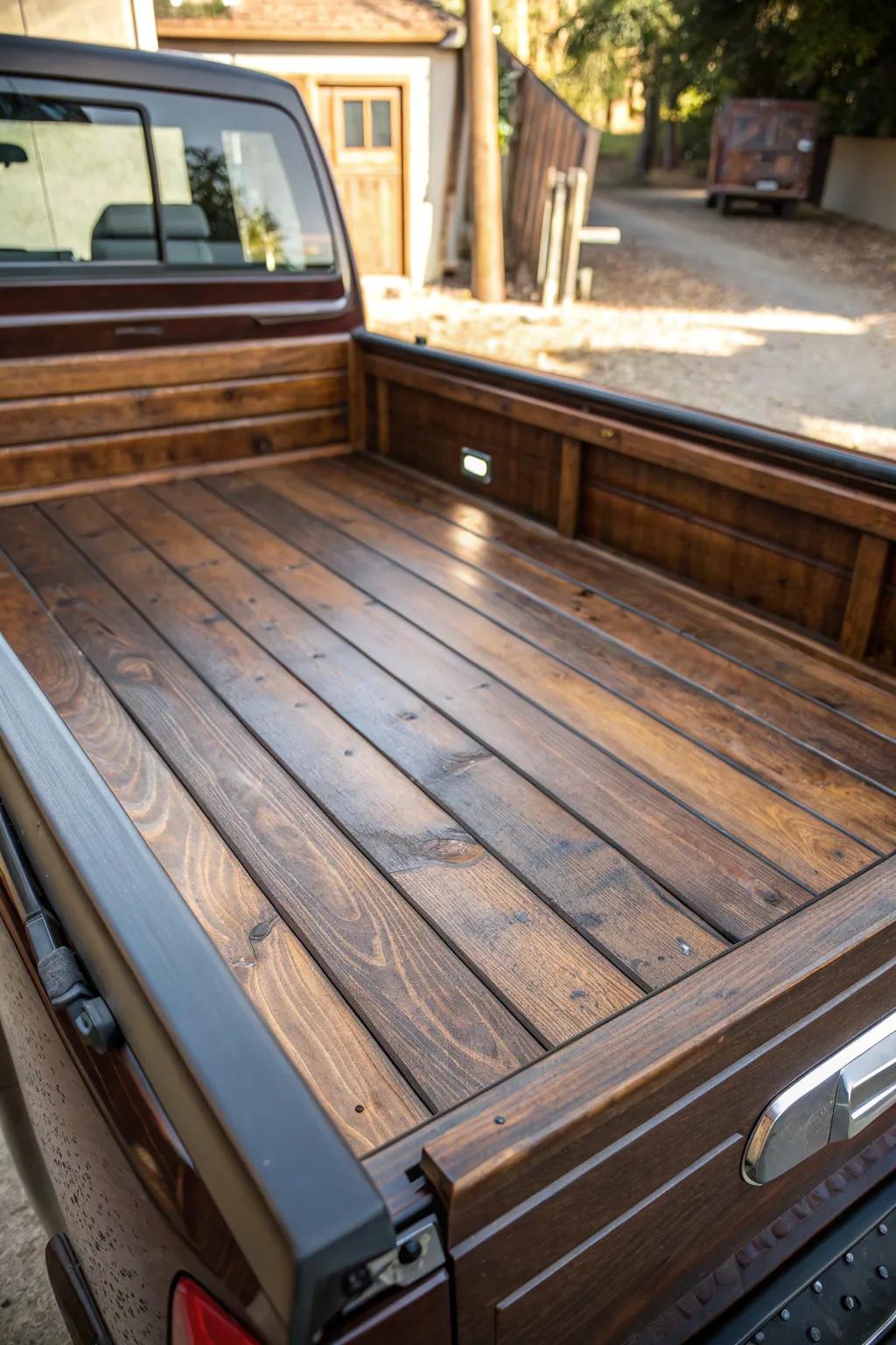Repurpose your vehicle with a bespoke ebony lumber cargo liner that delivers unequaled flair and durability.