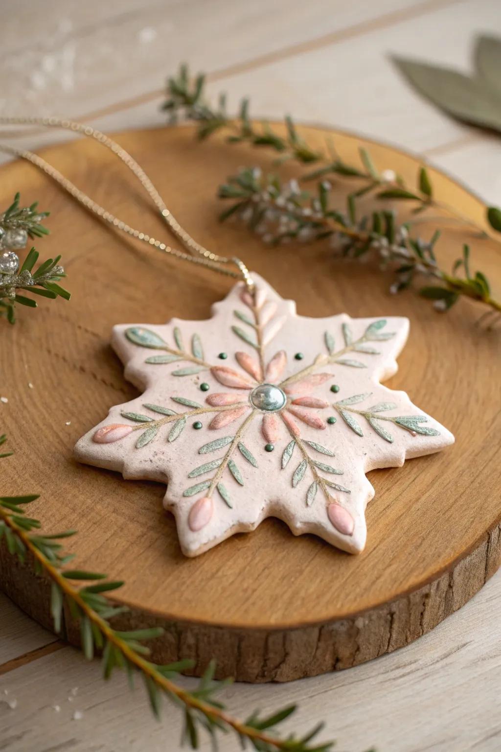Elevate your festive decor with handcrafted clay baubles that blend simplicity and grace.