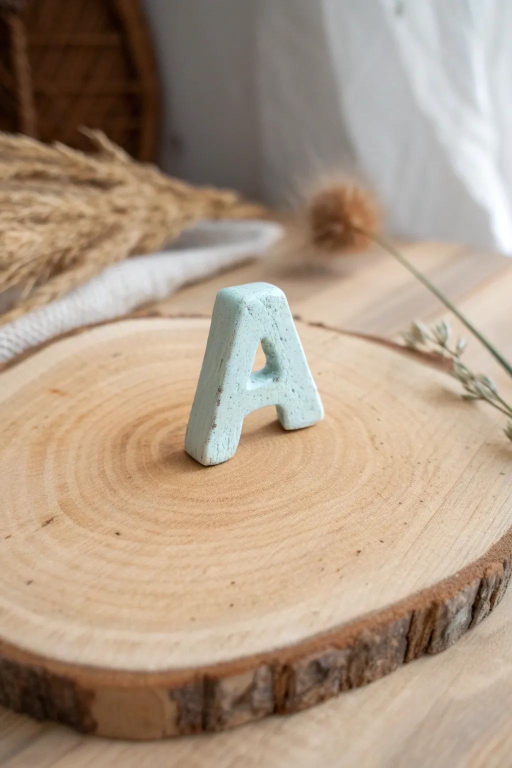 Incorporate studying into play using stunning clay alphabet characters!