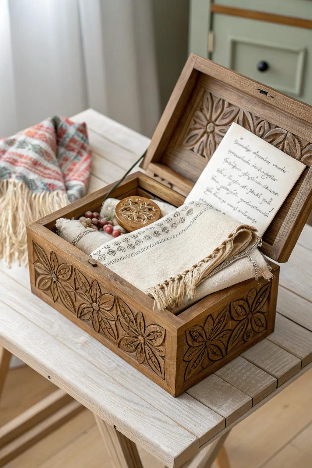 Celebrate your ancestry through an Ethnic Legacy Box – a trove of custom and allure.