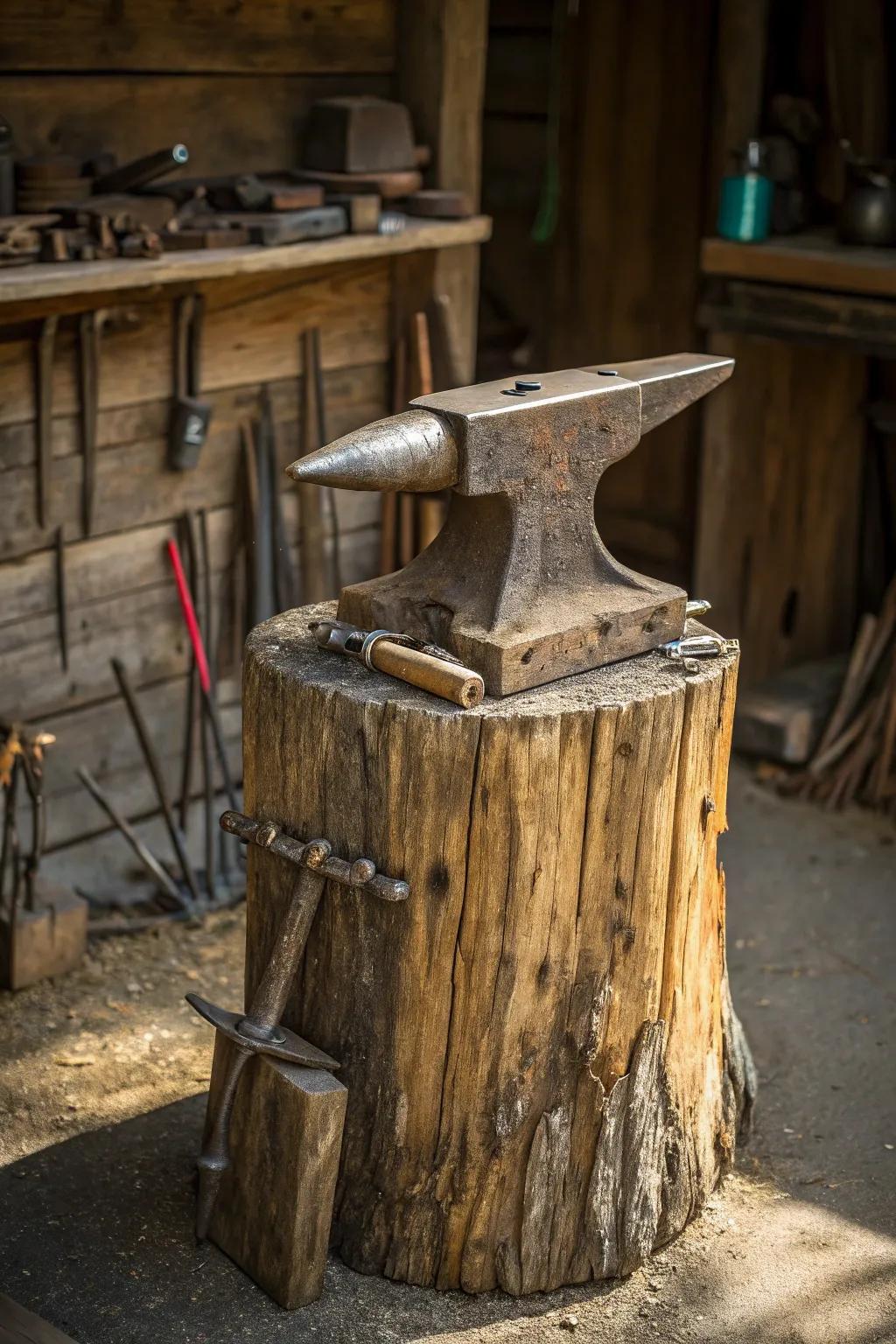 Transform salvage into fortitude: a testament to artistry and ingenuity.