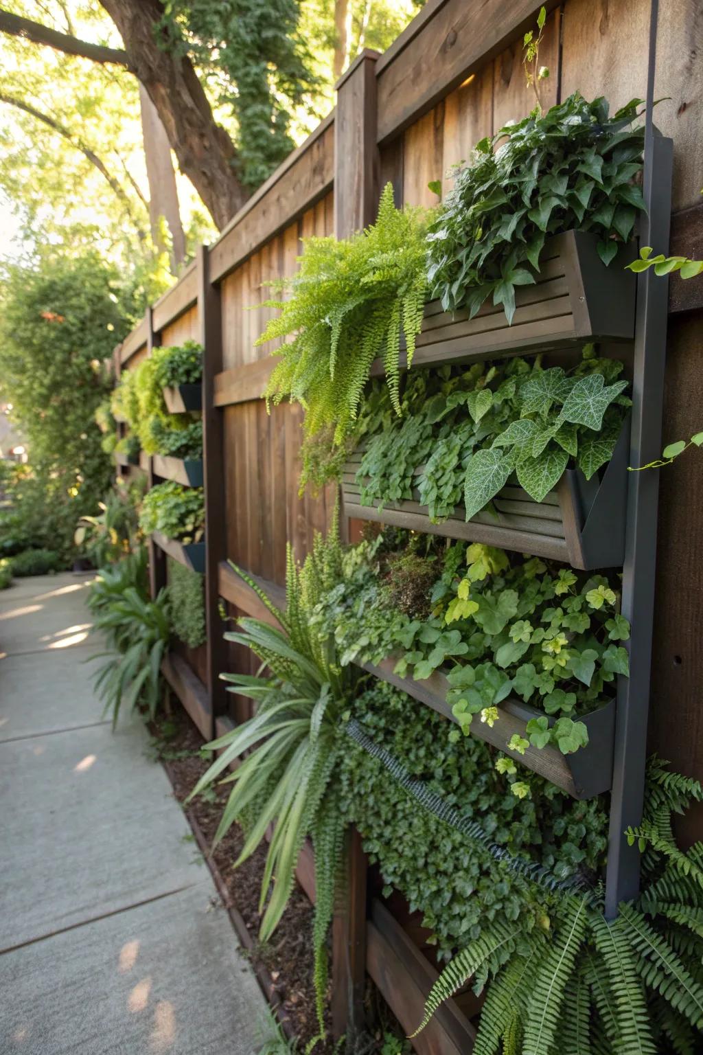 Revamp your landscape with a breathtaking flourishing verdant wall—nature's artistry for the contemporary craftsman.
