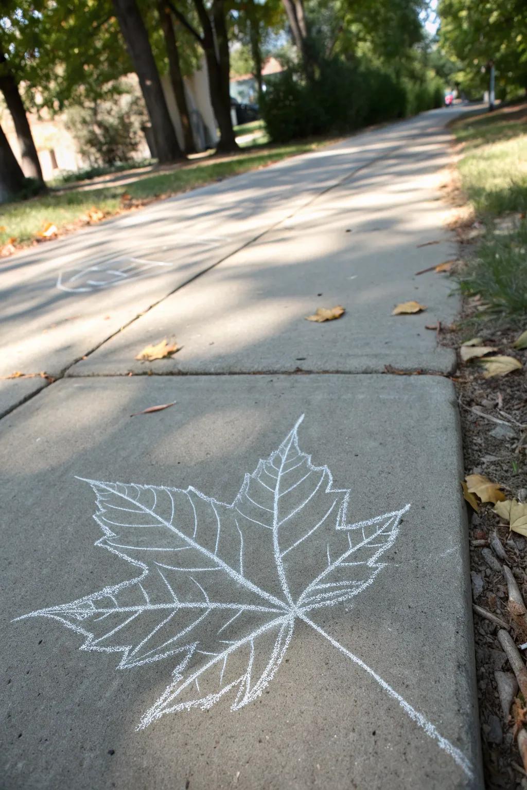Unleash your ingenuity via a nature-inspired chalk exploration quest!