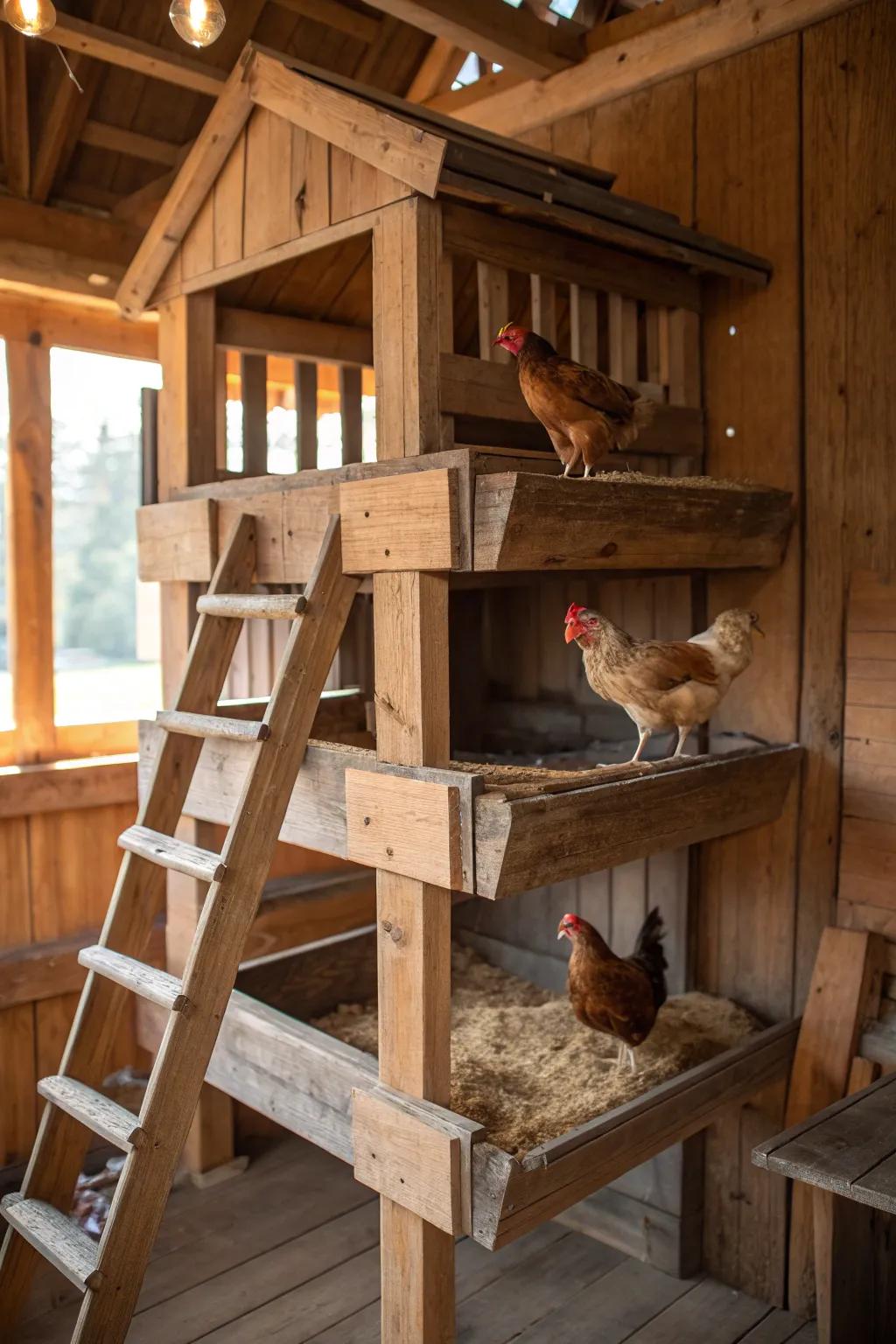 Enhance your flock's solace using a handcrafted perch designed for diversity and style.