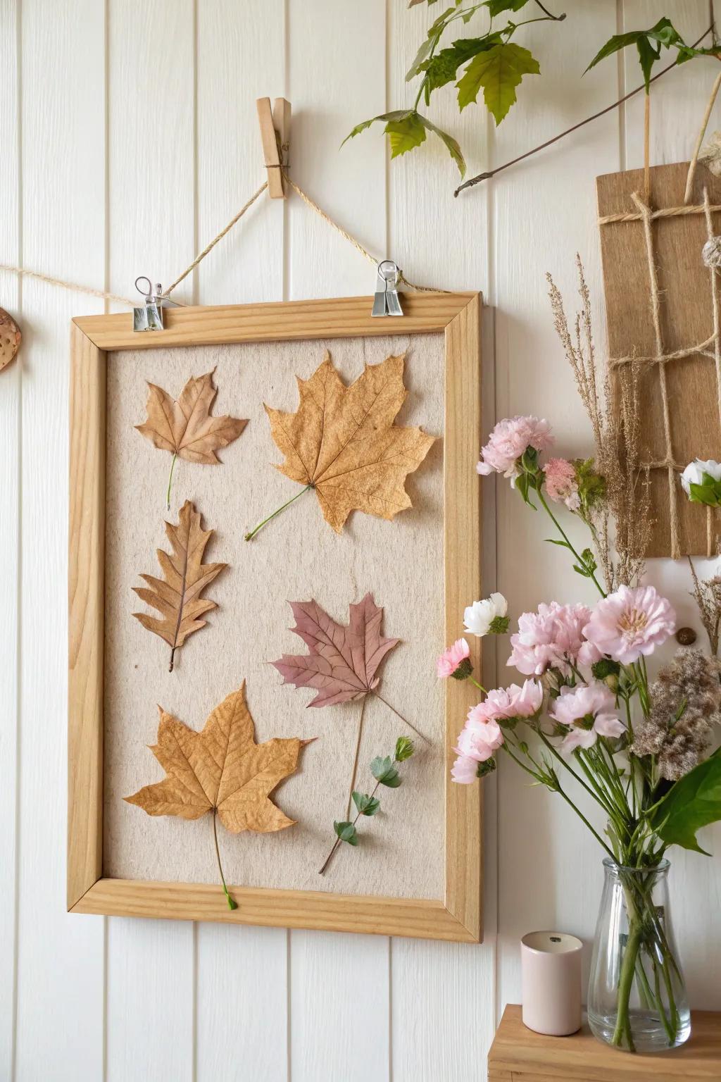 Elevate your area with seasonal allure: a minimalist notice board that evolves alongside nature's splendor.