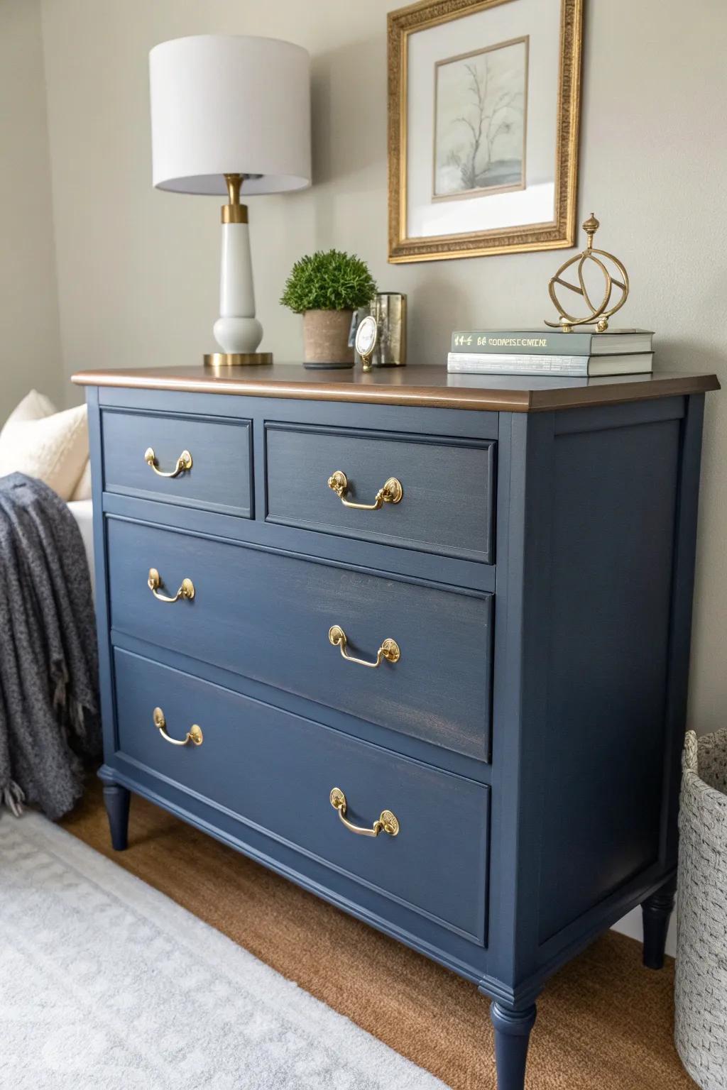 Revolutionize your atmosphere with the allure of a re-envisioned antique dresser—where artisanship embraces vogue.