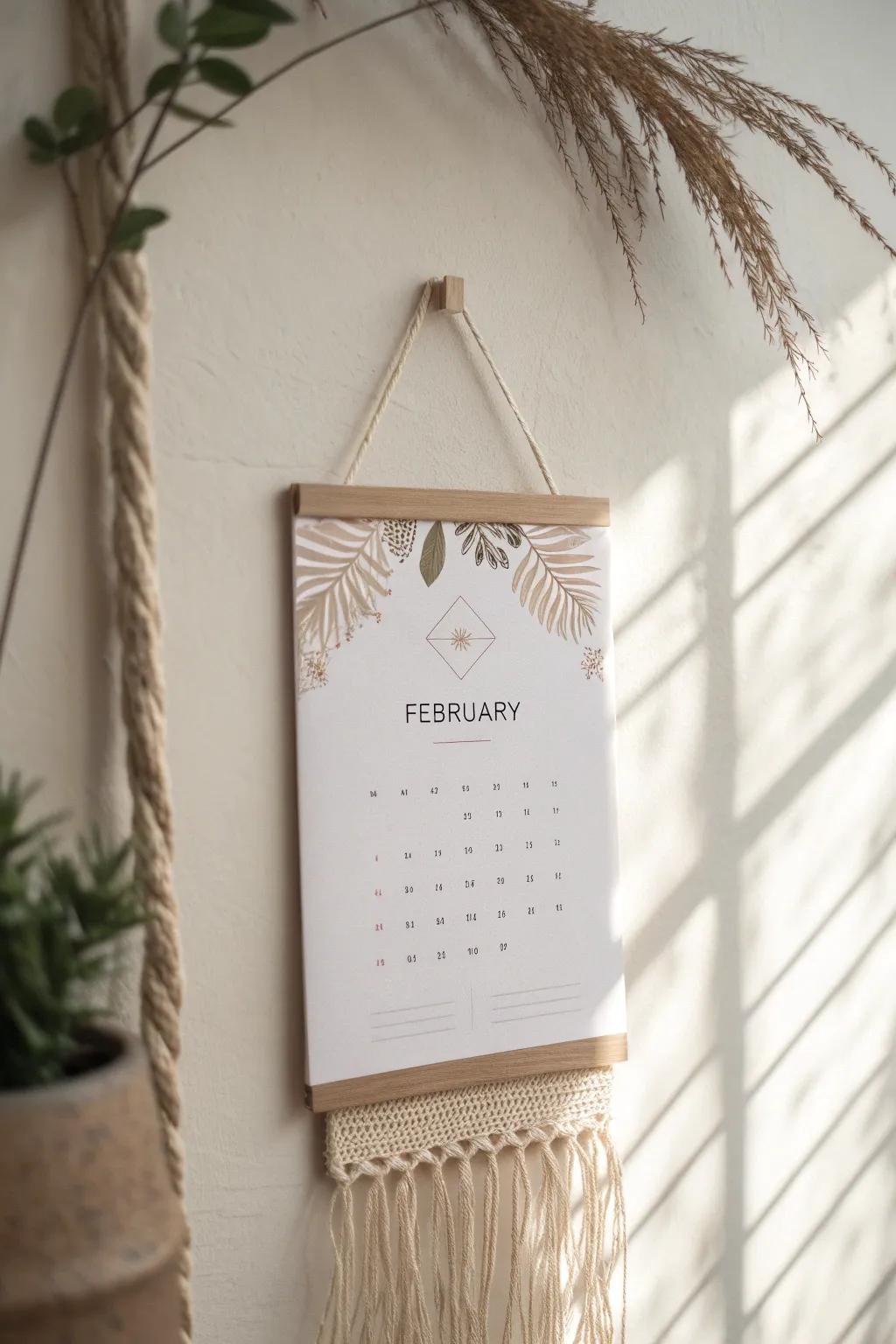 Infuse your February with creativity and straightforwardness. ✨🗓️ #ScandiBoho #CreativeSpaces