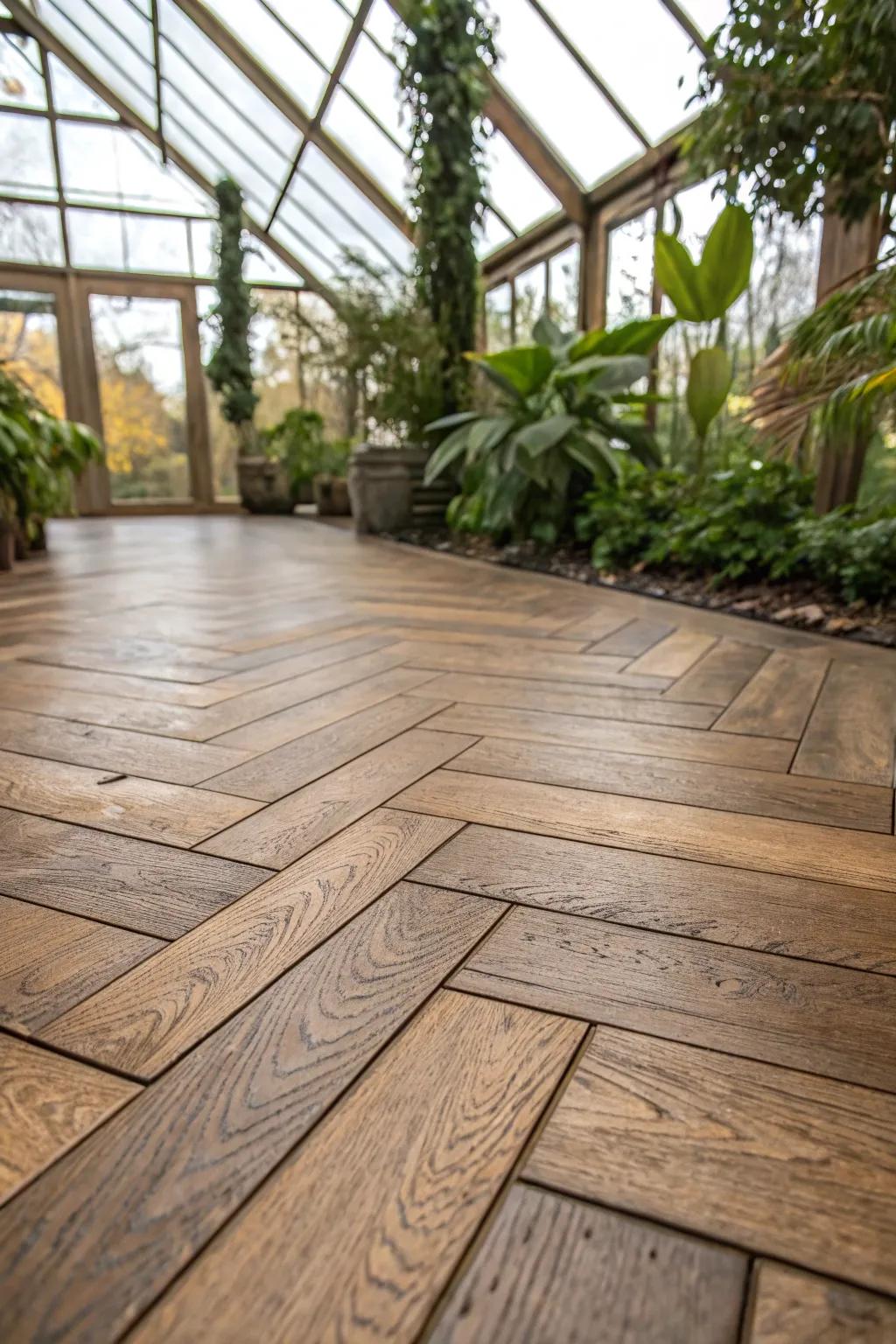 Revamp your greenhouse with the warmth and grandeur of film strips—effortless panache with a hint of nature.