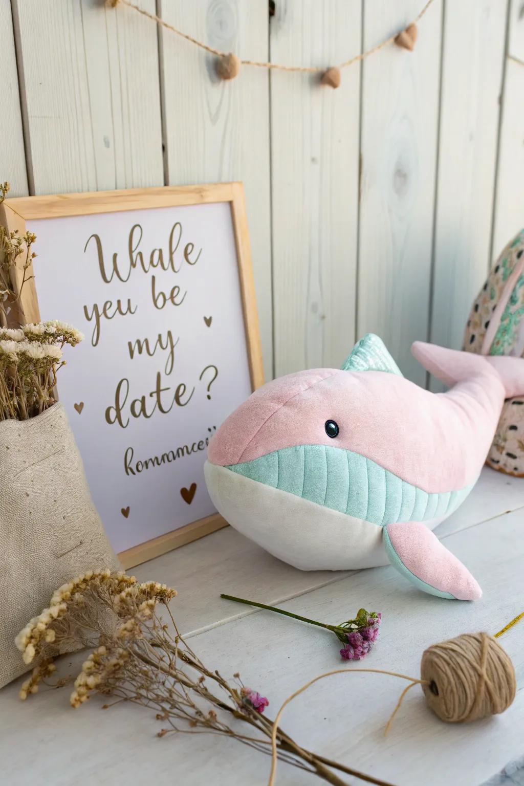 Make a splash with your HoCo proposal! 🐋✨ #AnimalAntics #HoCoIdeas