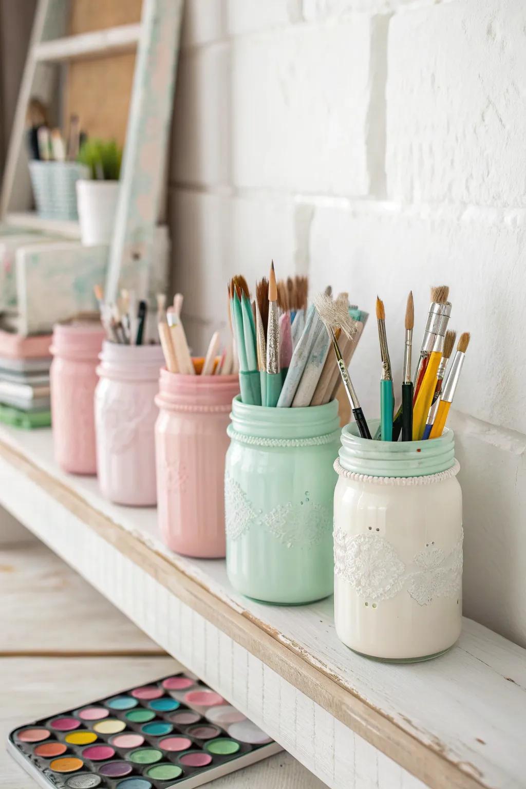 Revamp old containers into fashionable stowage solutions with a hint of Scandinavian charm.