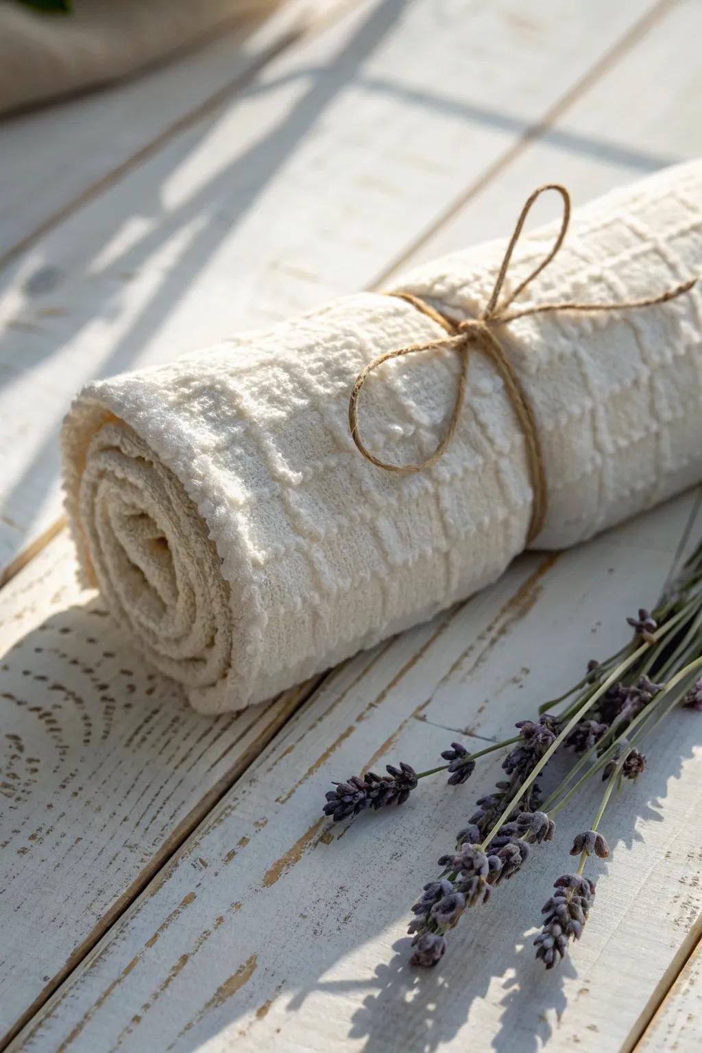 Uplift your bathroom's aesthetic with a simple circulate and fasten.