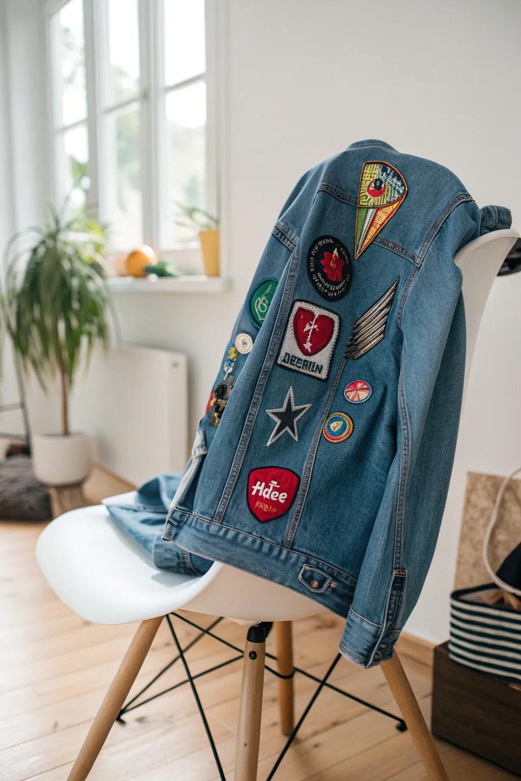 Reveal your inner Pop Culture Princess with a personalized denim jacket that tells your unique story.