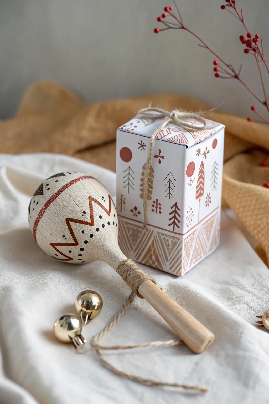 Shake up creativity with handcrafted drink box rattles!