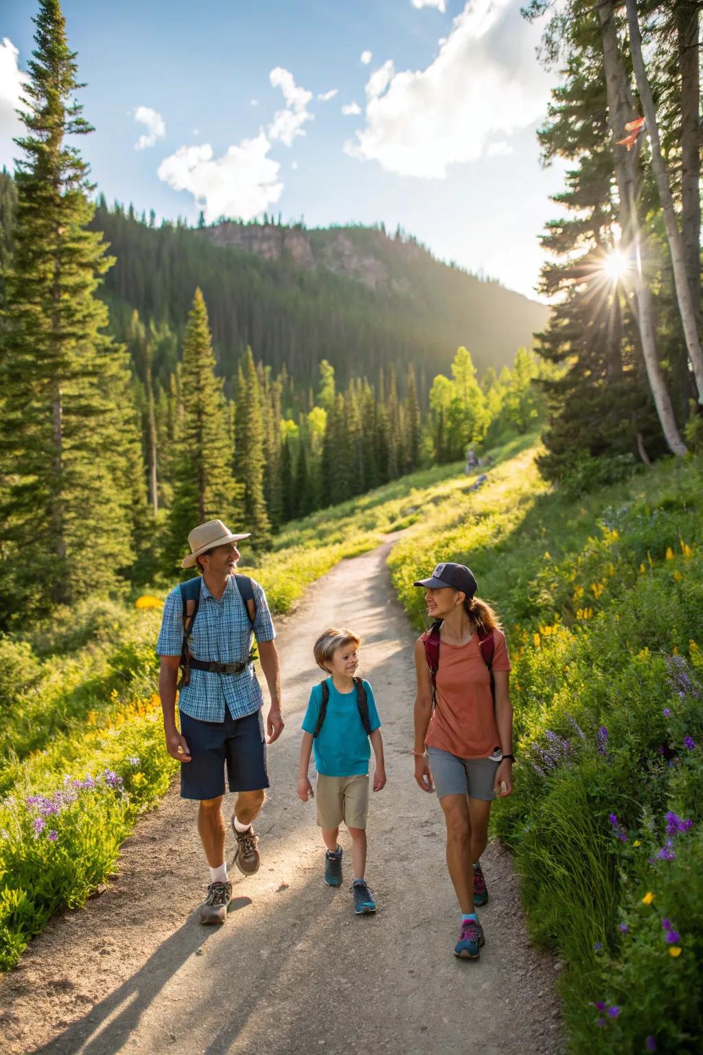 Discovering local trails is a refreshing way to bond and appreciate nature.