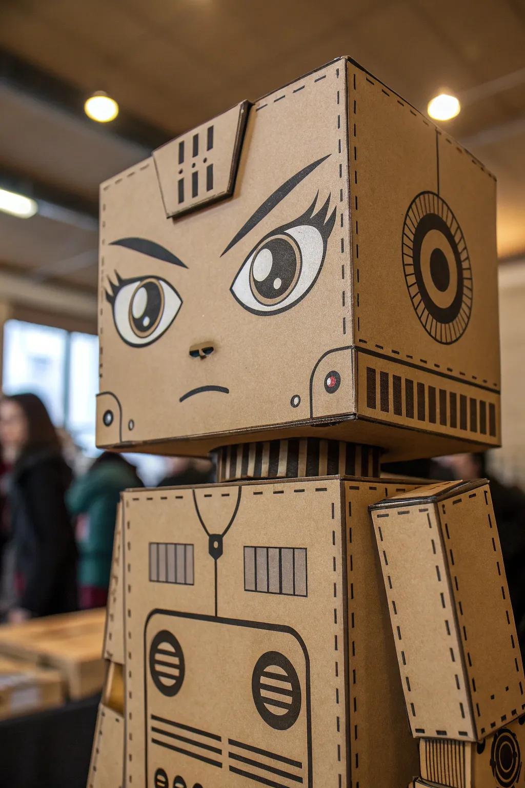 Breathe vitality into your automaton via a visage panel imbued with character and artistry.