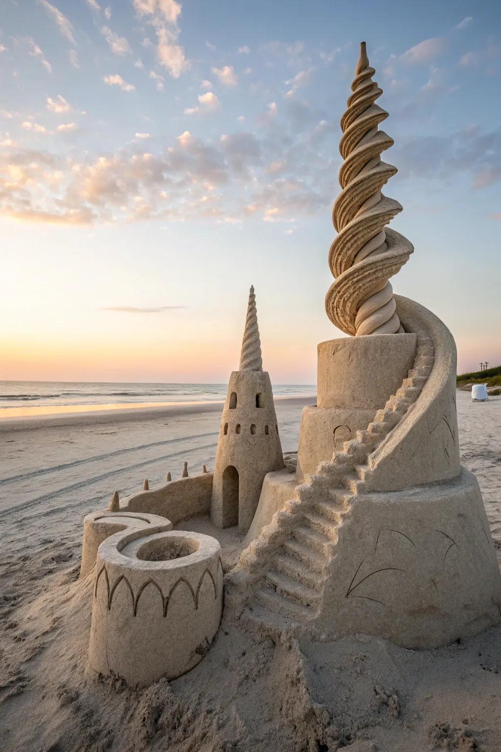 Uncover the artistry of conceptual sand sculptures, where ingenuity intersects with the splendor of nature.
