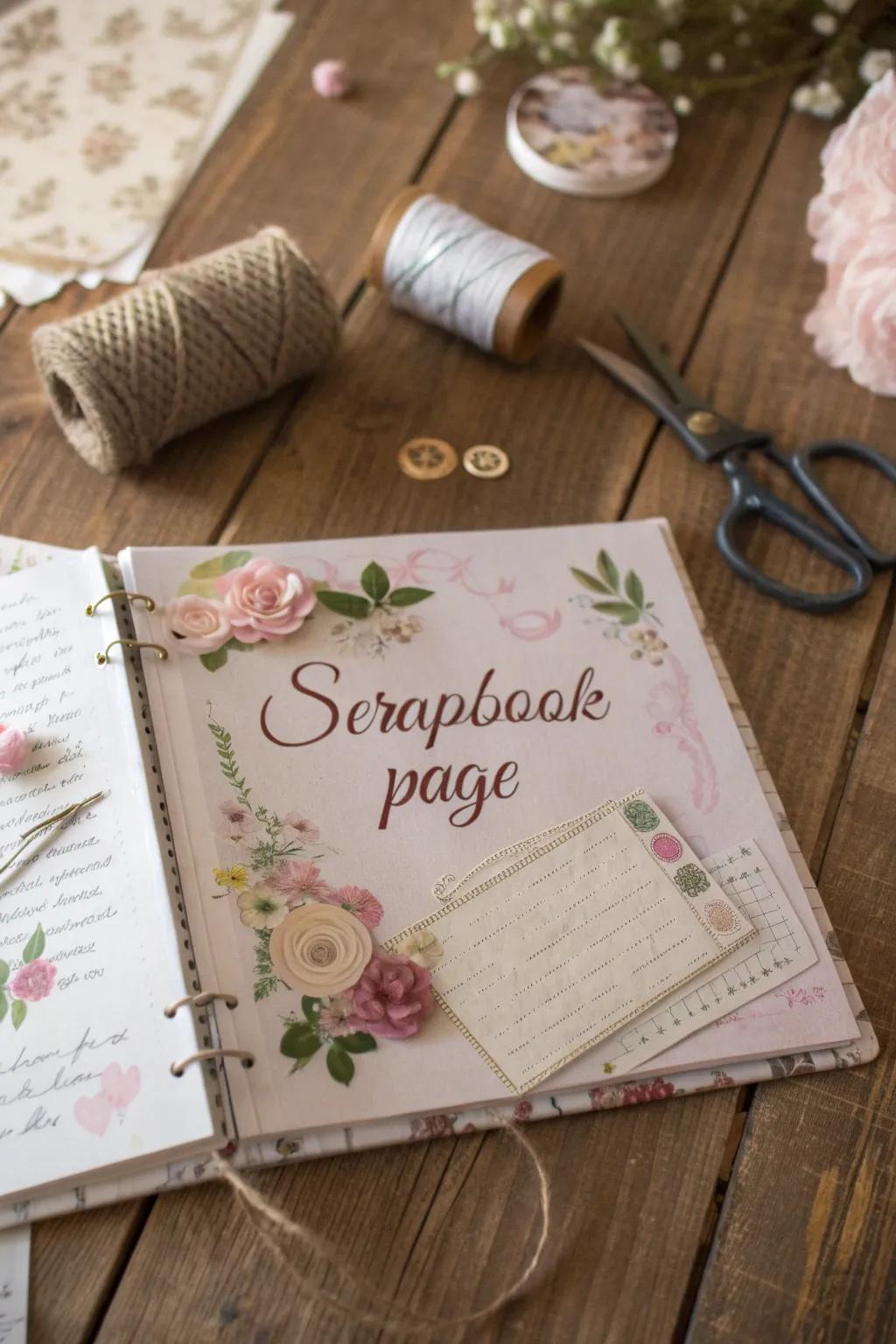 Weave your narrative with elegance and simplicity.