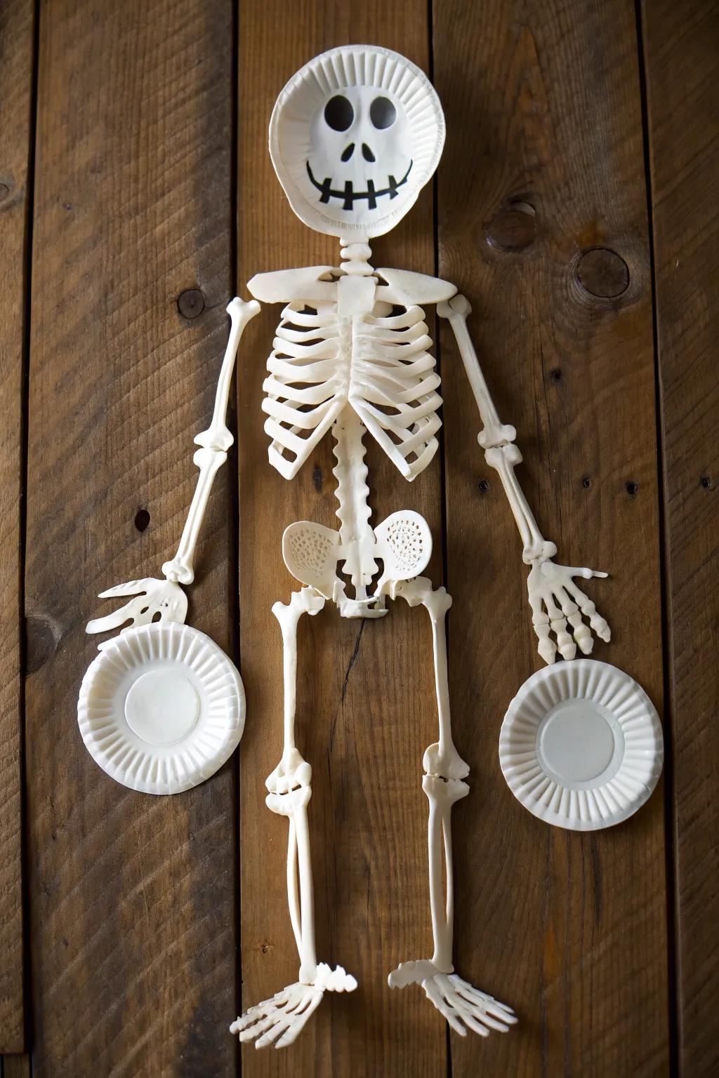 Skillfulness Meets Imagination: Morphing Cardboard Circles into Art.