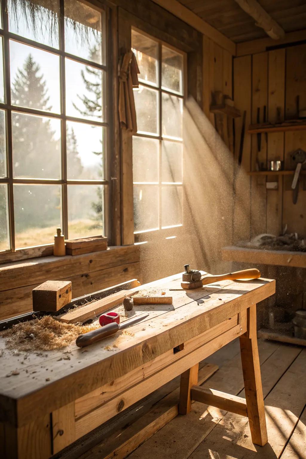 Harness the charm of inherent luminescence to elevate your woodworking voyage.