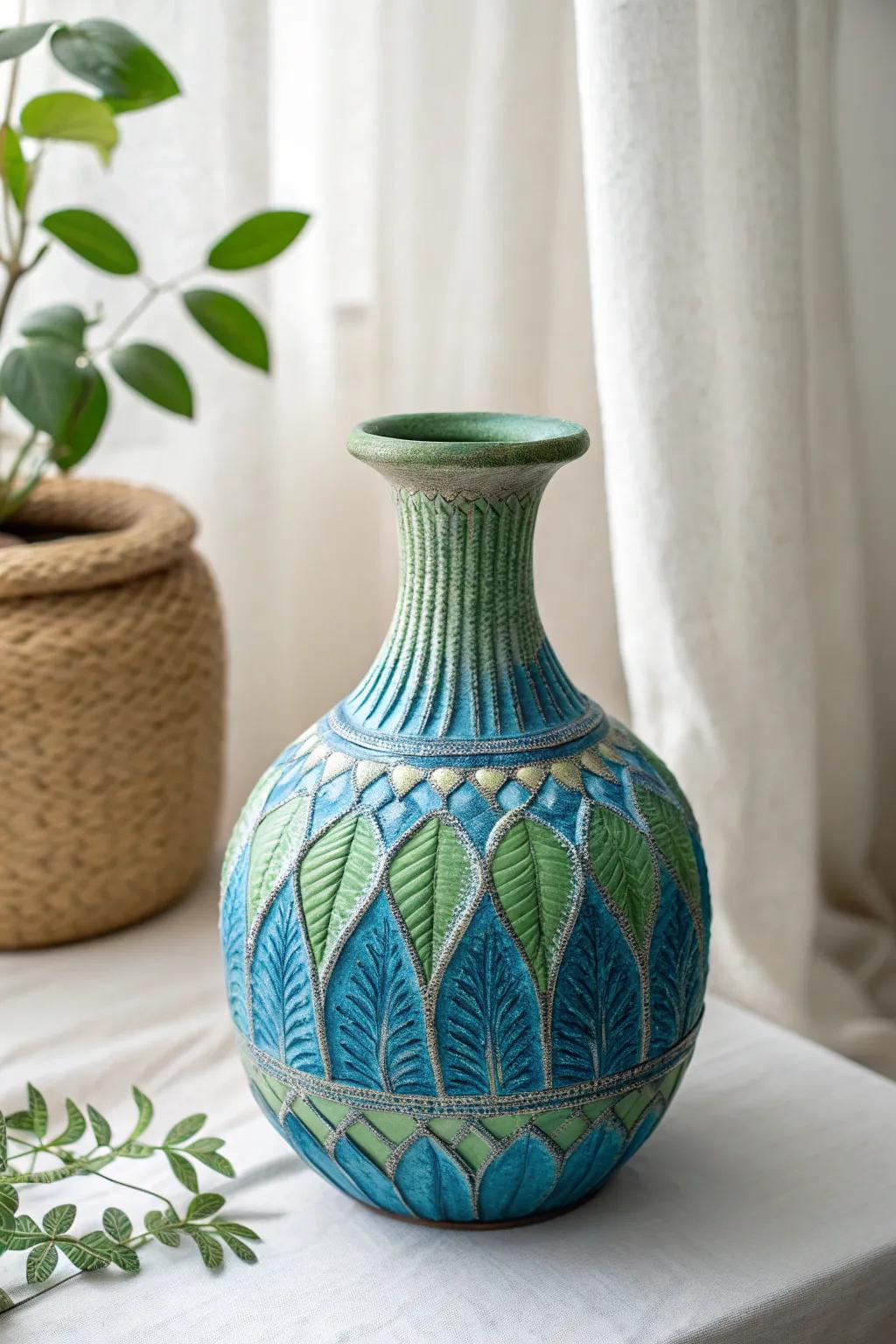 Elevate your living space with a hint of hue and craftsmanship.