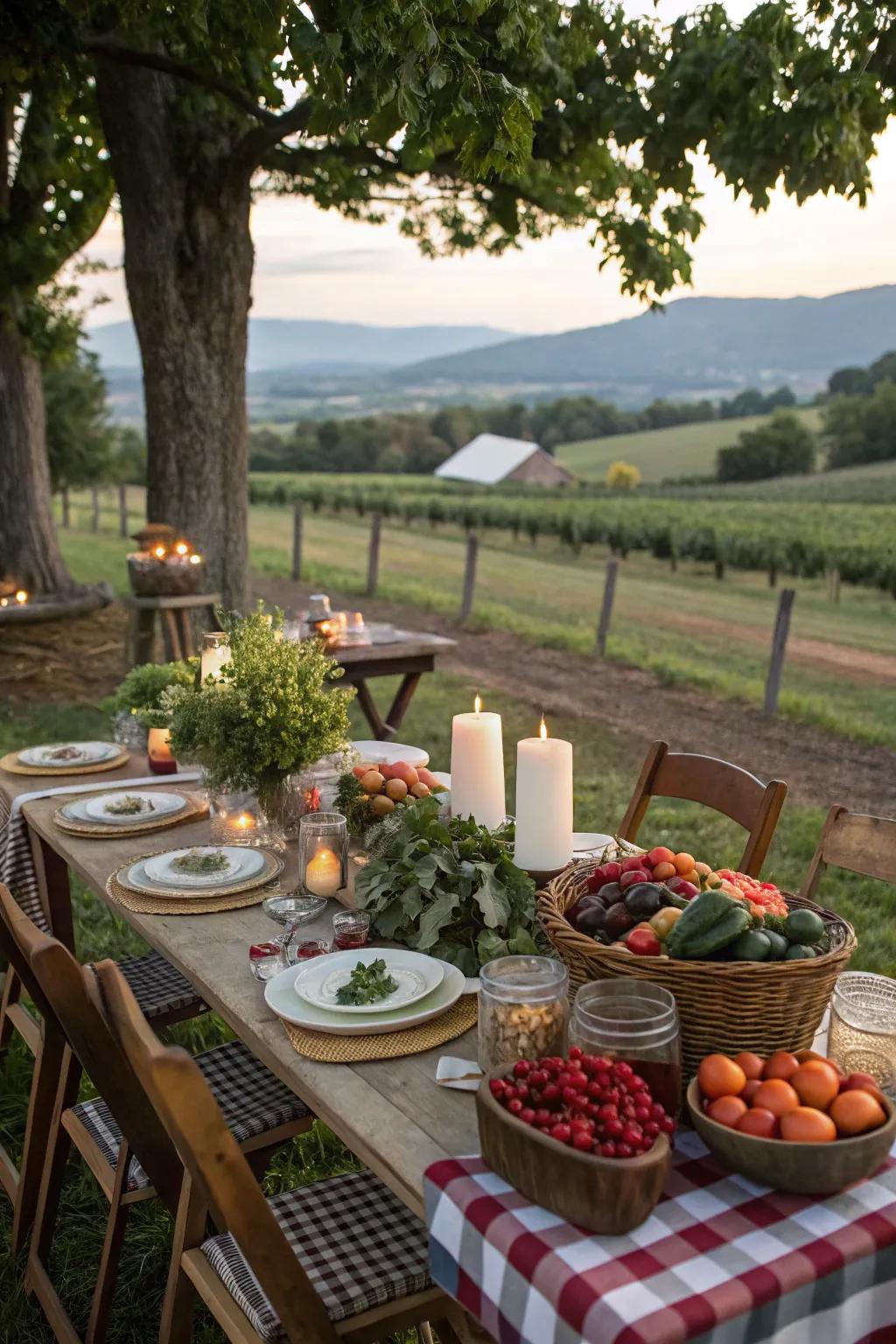 Commemorate the seasons with a fresh pasture-to-plate banquet.