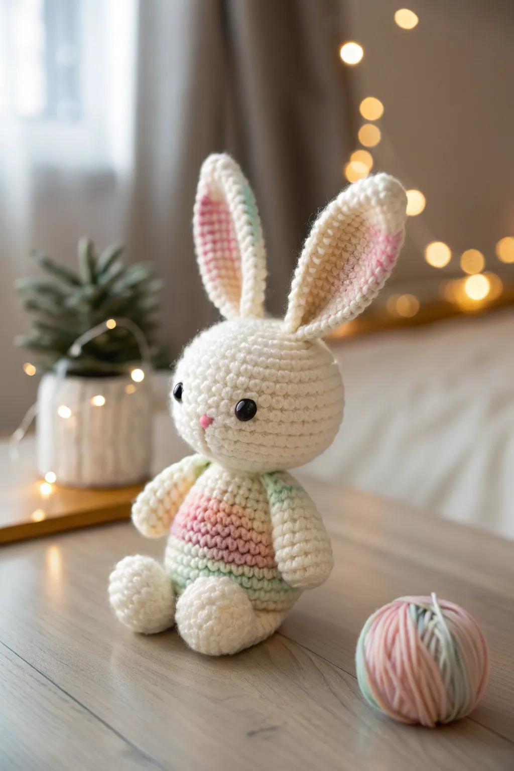 Make your own cuddly friend with soft yarn - the perfect mix of simplicity and charm.