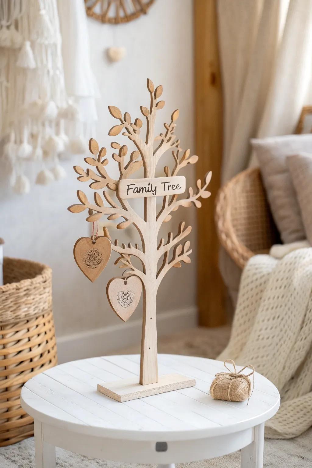 Craft memories and roots with a charming family tree - a gift of affection and legacy for your grandchildren.