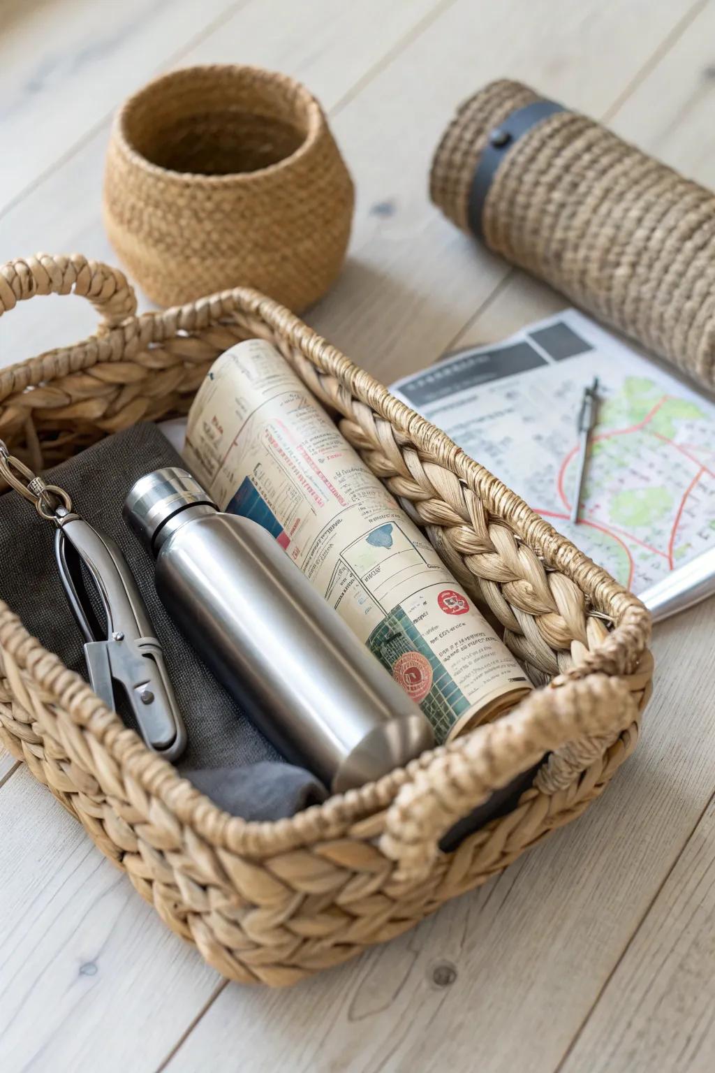 Give a feel of exploration and simplicity this Valentine's Day using a mindfully built gear selection.