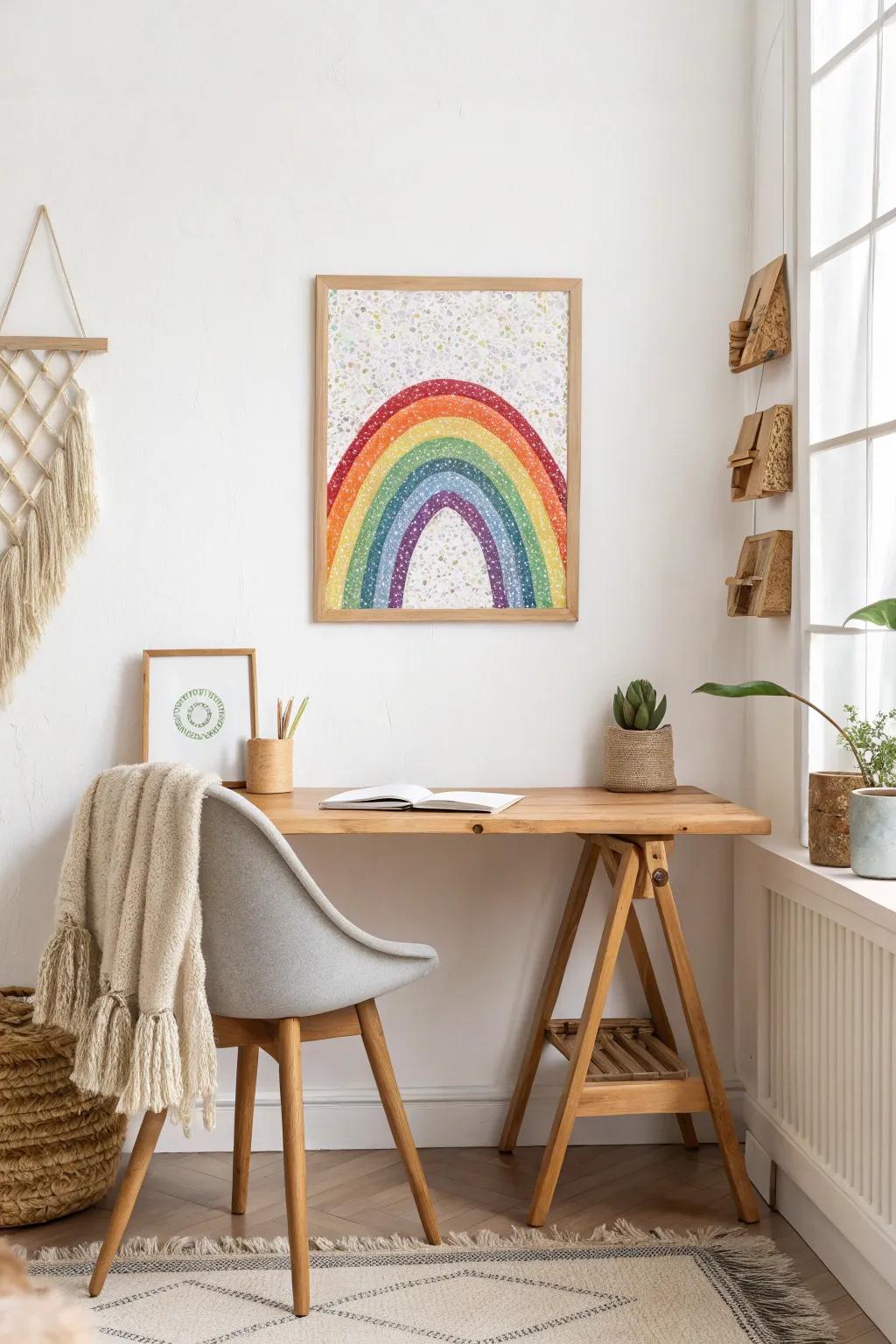 Illuminate your space with a burst of color – let your creativity radiate through gem art.