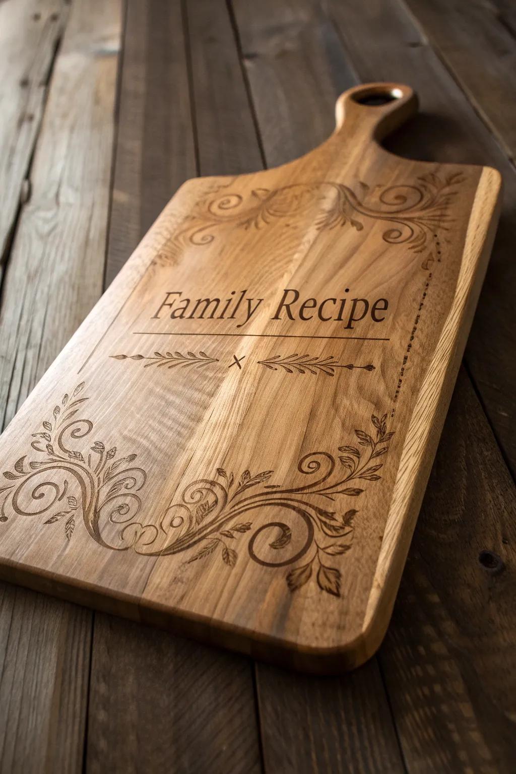 Weave your kitchen's saga through personalized slicing surfaces.