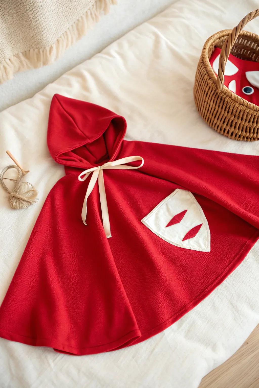 Unleash her inner hero with this darling, handcrafted champion cape!