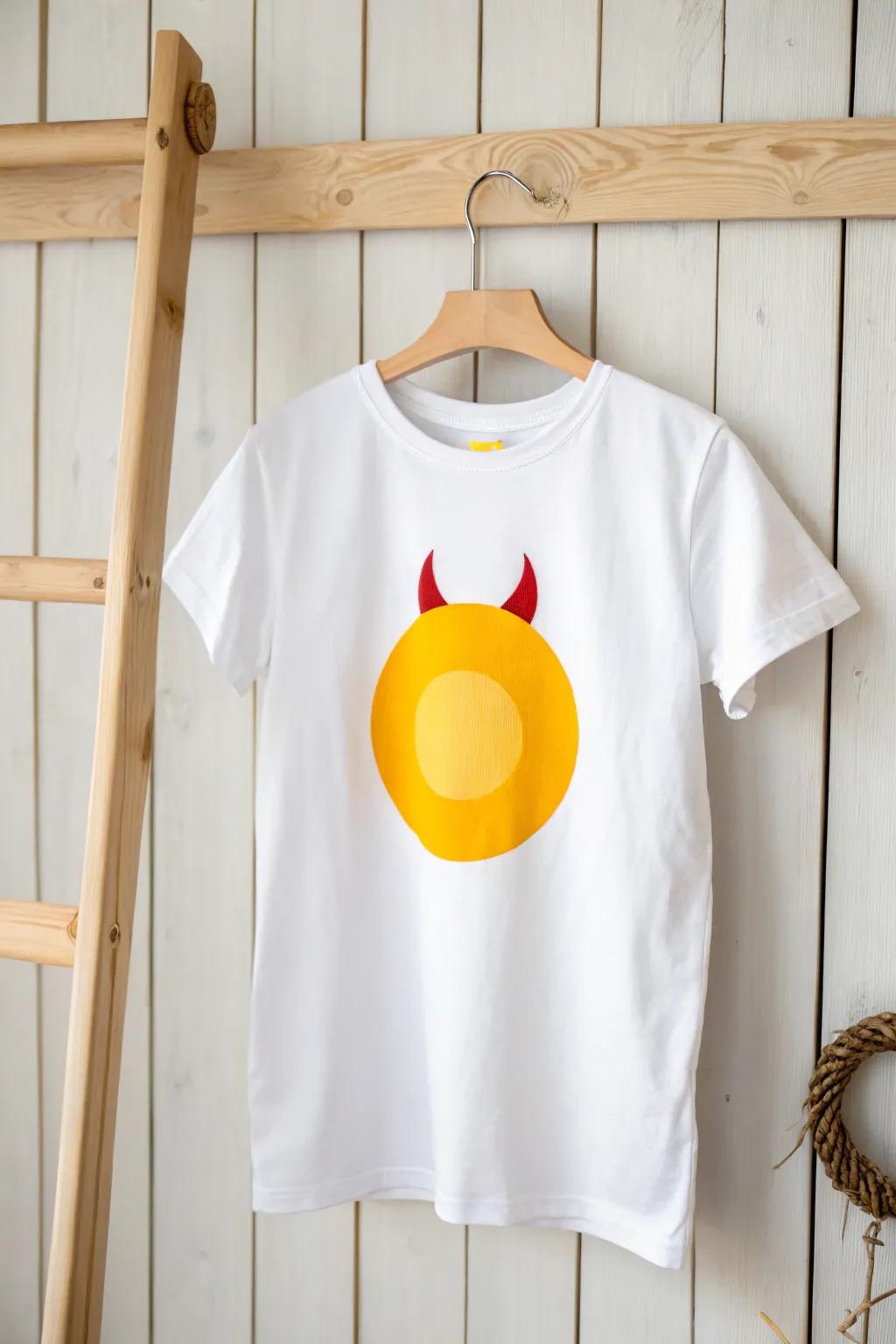 Humorous Perfection: Embrace your inner 'seasoned egg' with this straightforward yet striking costume concept!
