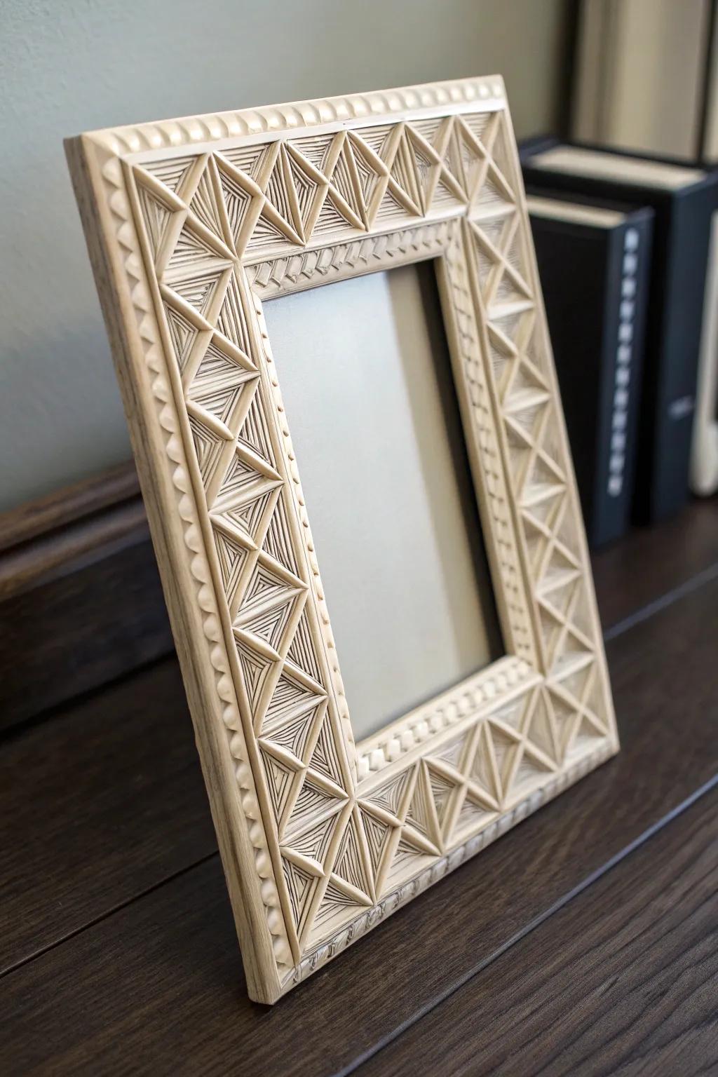 Immortalize your memories with flair: A custom-made, additive manufactured photo frame that communicates its distinct narrative.