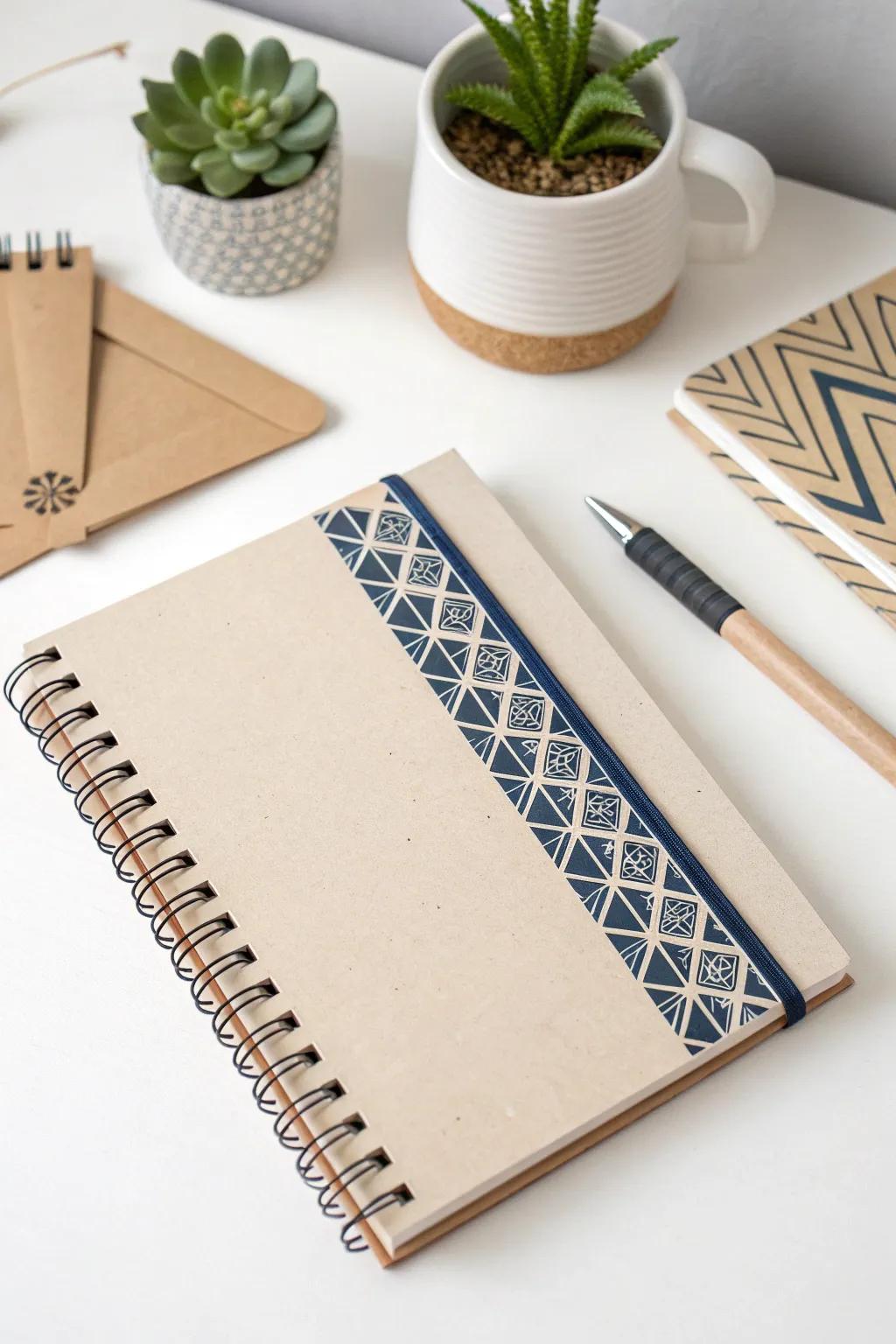 Sustainably jot down your ideas with style—meet the eco-friendly notepad that blends minimalist elegance with boho charm.