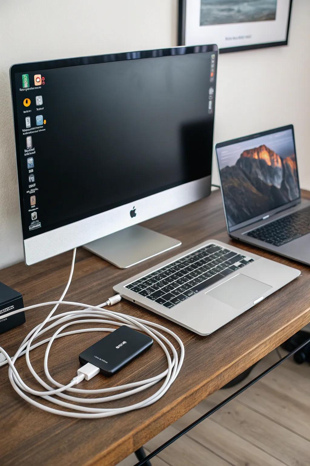 Tech integration that complements your visual goals.