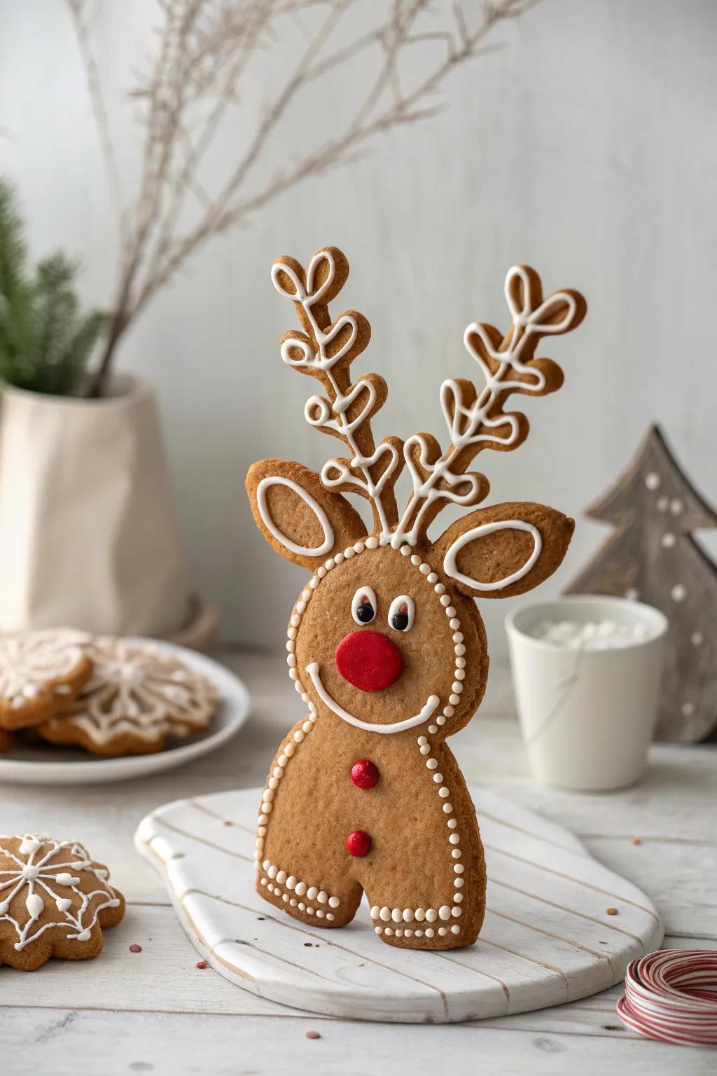 Transform your sweetbread person into a charming horned creature with a blend of Scandinavian minimalism and boho flair!