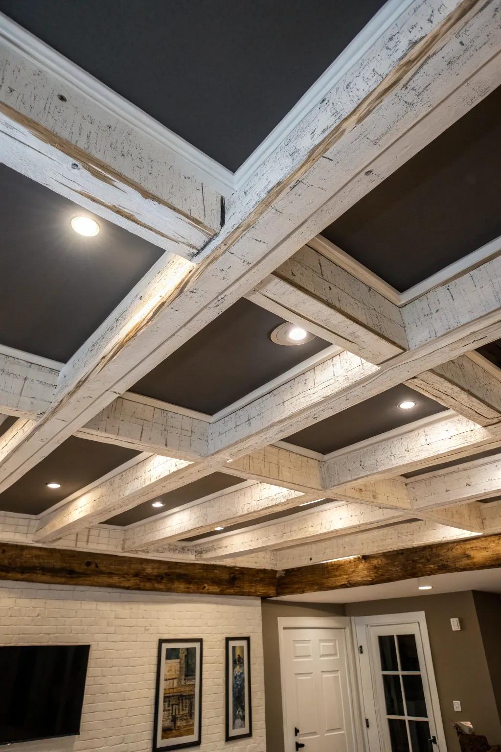 Elevate your area with the enduring charm of exposed girders, where countryside meets industrial elegance.