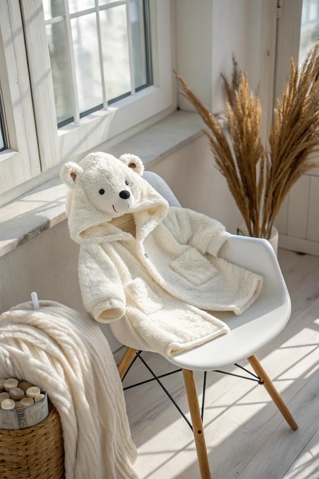 Embrace the enchantment of winter through an uncomplicated yet captivating polar bear attire. 🐻‍❄✨ #CozyChristmas #ScandiBohoStyle