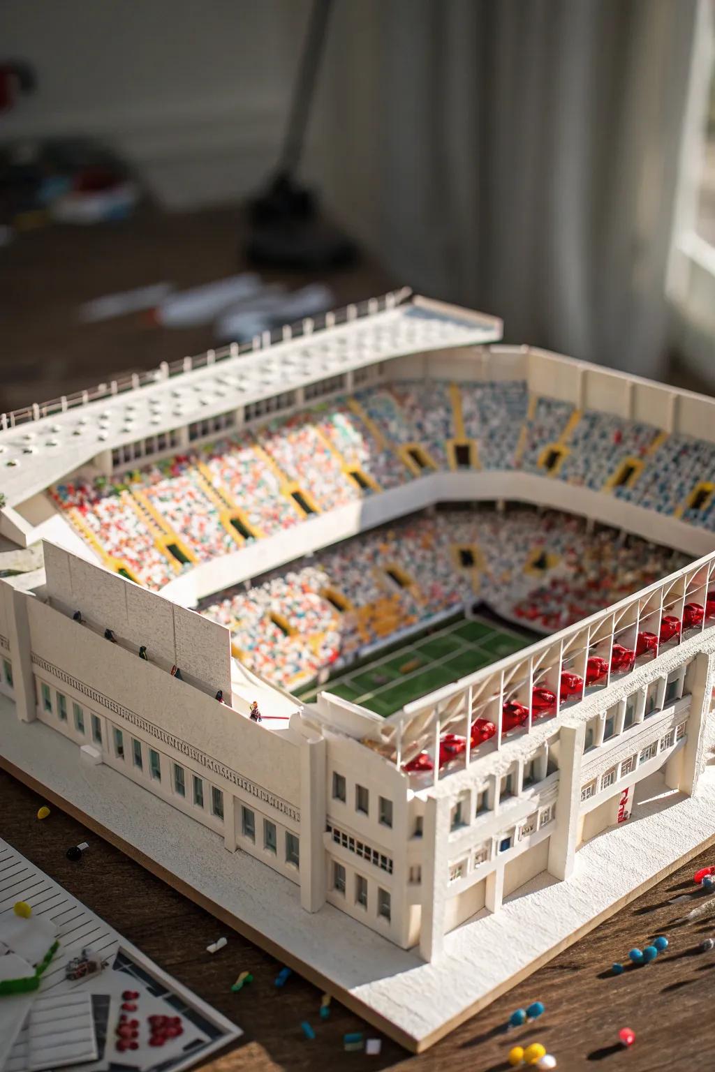 Fashion Your Personal Stadium: A Valentine Surprise for Football Devotees!