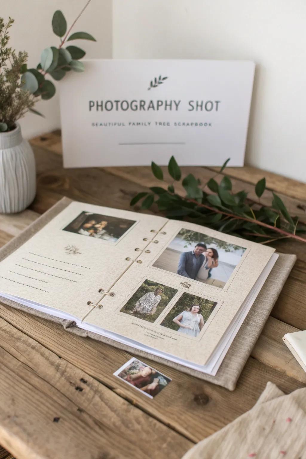 Uncover the splendor of family history with this sophisticated lineage collection, where each page unfolds a cherished tale.