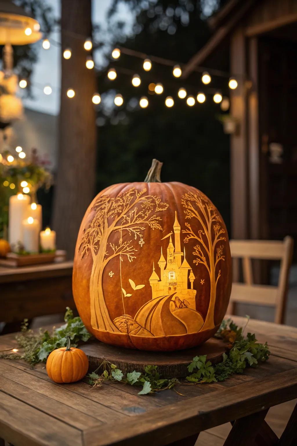 Unleash your ingenuity via pumpkin narratives—every carve recounts a tale!