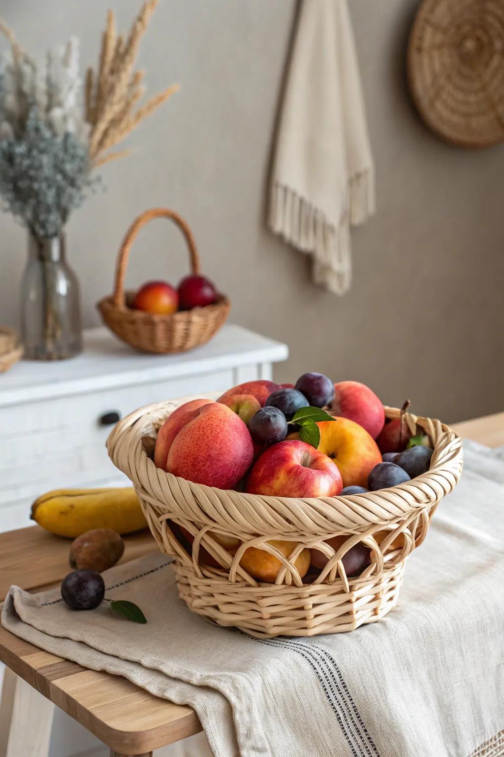 Savor the flavors of the season with a stunning fruit arrangement that awakens the senses.