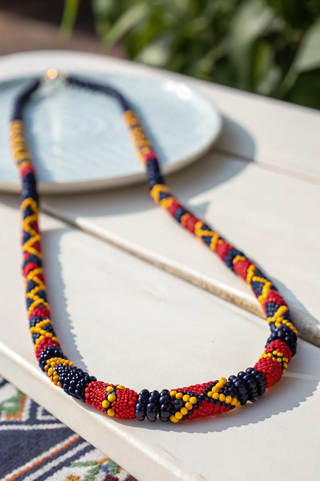 Uncover the splendor of cultural storytelling via radiant glass beads, where minimalism comes together with meaningful workmanship.