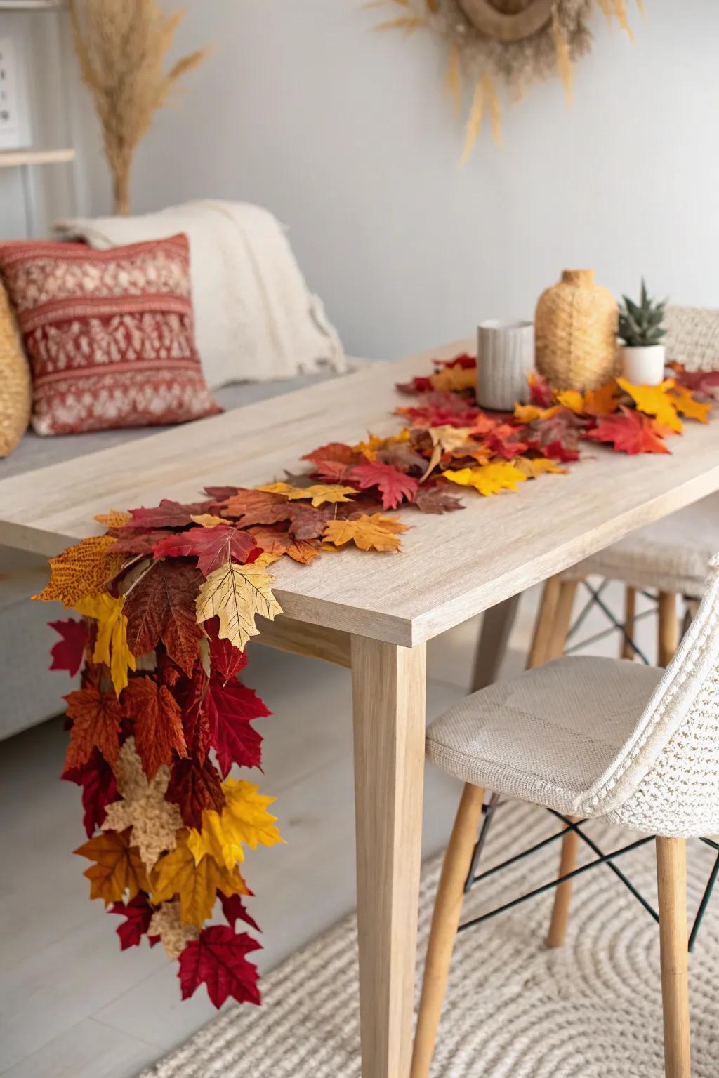 Embrace the changing seasons with a handcrafted touch of nature 🍂✨ #SeasonalDecor #ScandiBoho #HandmadeElegance